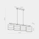 Люстра подвесная TK-Lighting tago white 3224 белый ( 4017494 )