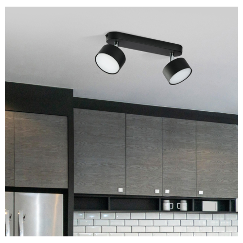 Спот TK-Lighting clark black 2 3403 чорний ( 4016978 )