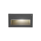 Світильник вуличний Nowodvorski 3412 Basalt E14 1x60W IP44 Gr ( 4011010 )