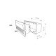Світильник вуличний Nowodvorski 3412 Basalt E14 1x60W IP44 Gr ( 4011010 )