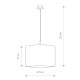 Люстра Nowodvorski 3458 Alice E27 1x60W IP20 Bl ( 4011204 )