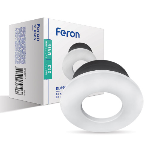 Вбудований світильник Feron DL8900 білий ( 4010525 )