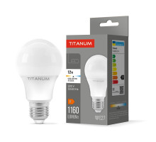 LED лампа TITANUM A60 12W E27 4100K 220V