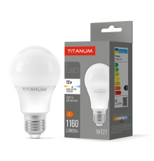 LED лампа TITANUM A60 12W E27 4100K 220V