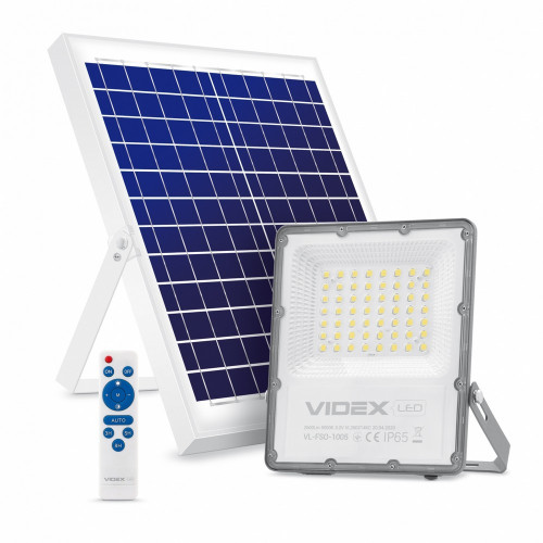 LED прожектор автономний VIDEX 2800Lm 5000K ( 4014275 )