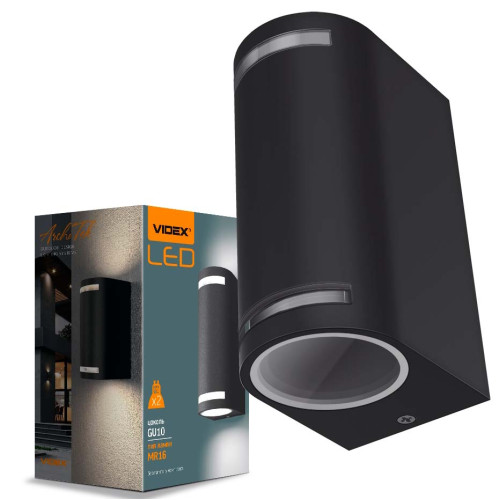 LED Светильник архитектурный AR022B IP54 VIDEX GU10x2 ( 4014404 )