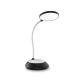 LED лампа настiльна з акумулятором TITANUM TLTF-022B 7W 3000-6500K USB чорна ( 4014489 )