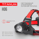 Налобний світлодіодний ліхтарик TITANUM TLF-H06 800Lm 6500K, USB-C ( 4014558 )