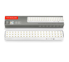 LED світильник аварійний TITANUM 60 LED 6500K