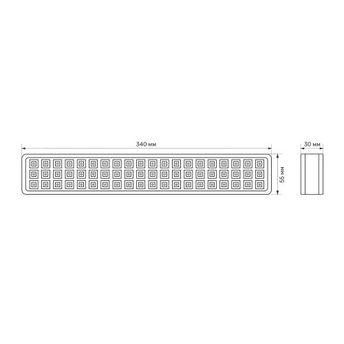 LED світильник аварійний TITANUM 60 LED 6500K ( 4014583 )