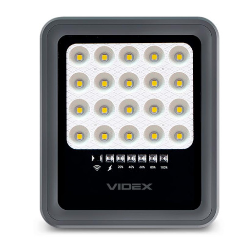 LED прожектор автономний VIDEX 500Lm 5000K ( 4014589 )