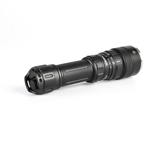 Тактичний світлодіодний ліхтарик VIDEX VLF-AT255RG 2000Lm 5000K, USB-C ( 4014599 )