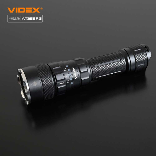Тактичний світлодіодний ліхтарик VIDEX VLF-AT255RG 2000Lm 5000K, USB-C ( 4014599 )