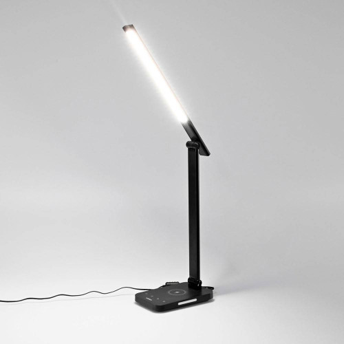 LED лампа настольная с беспроводной зарядкой VIDEX VL-TF17B 18W 1800-6500K ( 4014621 )