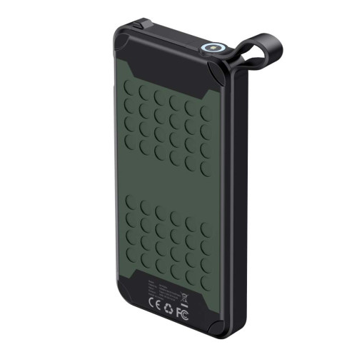 Захищений повербанк HAVIT FS214 IP67 Green 10000mAh, USB, Type-C ( 4014636 )