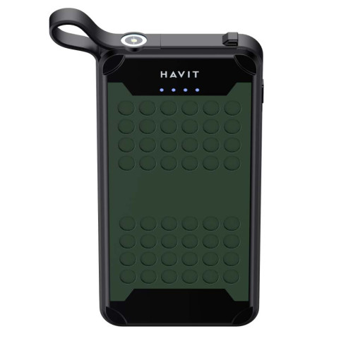 Захищений повербанк HAVIT FS214 IP67 Green 10000mAh, USB, Type-C ( 4014636 )