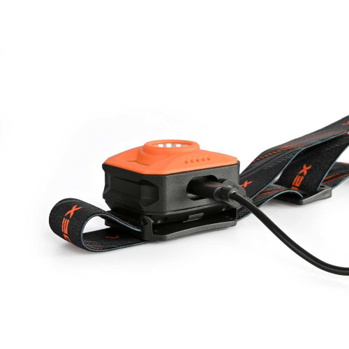 Налобный светодиодный фонарик VIDEX VLF-H085-OR 400Lm 5000K, USB-C ( 4014639 )