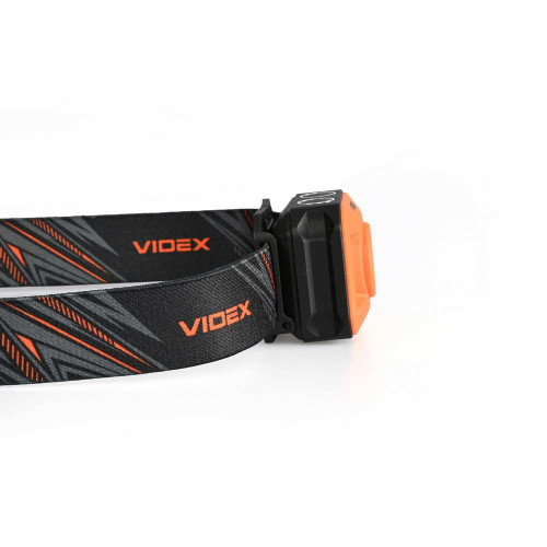 Налобный светодиодный фонарик VIDEX VLF-H085-OR 400Lm 5000K, USB-C ( 4014639 )
