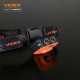 Налобный светодиодный фонарик VIDEX VLF-H085-OR 400Lm 5000K, USB-C ( 4014639 )