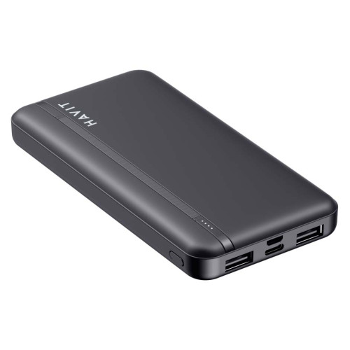 Повербанк HAVIT HV-PB89 Black 10000mAh, Micro USB, Type-C, 2USB ( 4014644 )