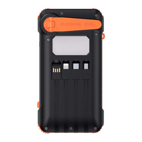 Захищений повербанк з сонячною батареєю HAVIT HV-PB5126 20000mAh, Micro USB, Type-C, USB ( 4014651 )