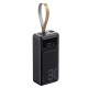 Повербанк 30000mAh HAVIT HV-PB110 Black 22.5W, 4USB, Micro USB, Type-C, Lightning ( 4014654 )