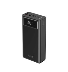 Повербанк 50000mAh HAVIT HV-PB71 Black 22.5W, 4USB, Micro USB, Type-C, Lightning