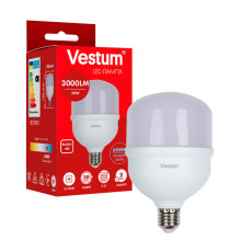 Світлодіодна високопотужна лампа Vestum T100 30W 6500K 220V E27 1-VS-1608