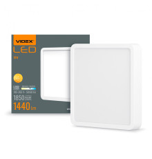 LED Світильник накладний квадрат VIDEX Downlight 18W 5000K White