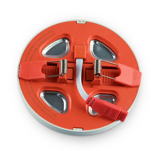LED світильник вбудований з декоративною підсвіткою VIDEX Downlight DL4R 6W+3W 5000K+2700K 220V ( 4018350 )