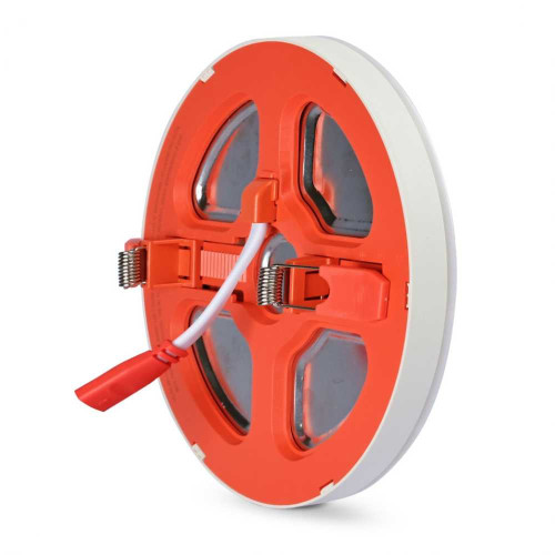 LED світильник вбудований з декоративною підсвіткою VIDEX Downlight DL4R 12W+4W 5000K+2700K 220V ( 4018352 )