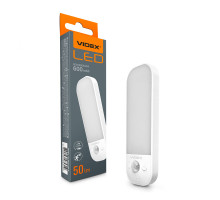 LED Світильник акумуляторний з датчиком руху VIDEX VL-NL014W-S