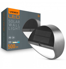 LED светильник автономный настенный IP54 VIDEX VL-BHSO-002-S 500Lm 5000K
