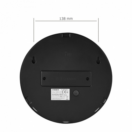 LED світильник автономний настінний IP54 VIDEX VL-BHSO-002-S 500Lm 5000K ( 4018361 )