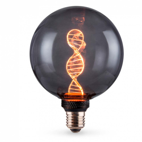 LED лампа VIDEX Filament VL-DNA-G125-S 3.5W E27 1800K Smoky ( 4018370 )