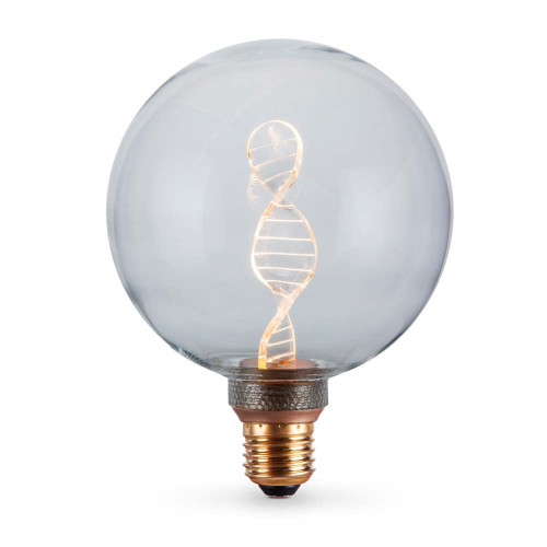 LED лампа VIDEX Filament VL-DNA-G125-C 3.5W E27 1800K ( 4018371 )