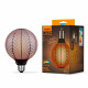 LED лампа VIDEX Filament VL-DG125BN 6W E27 1800K Black Magician pine needles ( 4018380 )