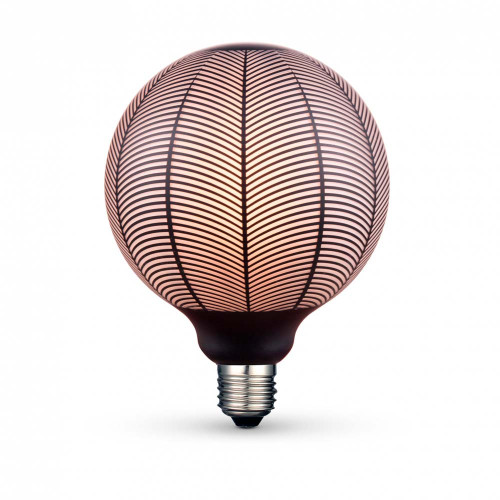 LED лампа VIDEX Filament VL-DG125BN 6W E27 1800K Black Magician pine needles ( 4018380 )