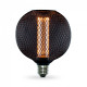 LED лампа VIDEX Filament VL-DBMC125150 4W E27 1800K Black Chainmail style ( 4018382 )