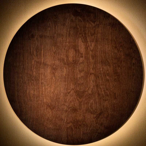 Світильник Nowodvorsk 11178 Ring Timber Led XXL 1x22W 3000K 400Lm IP20 Brown ( 4018391 )