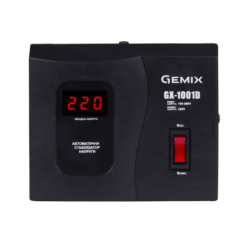 Стабілізатор напруги Gemix GX-1001D ( 4018428 )