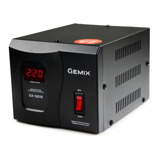 Стабілізатор напруги Gemix GX-501D ( 4018439 )