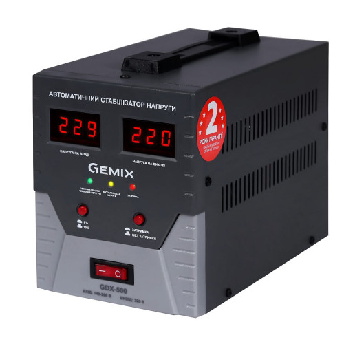 Стабілізатор напруги Gemix GDX-500 ( 4018440 )