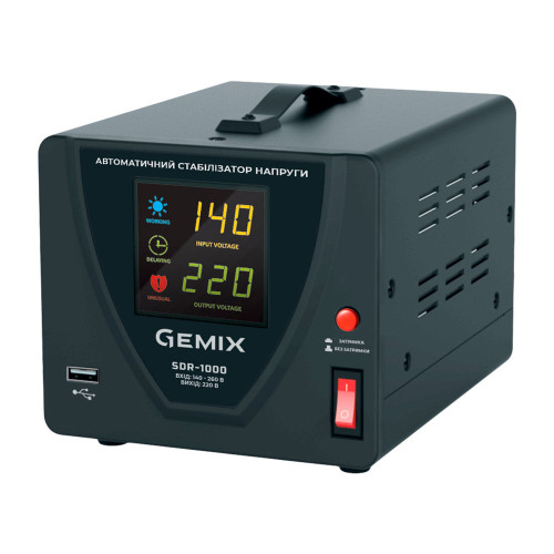 Стабілізатор напруги Gemix SDR-1000 ( 4018444 )