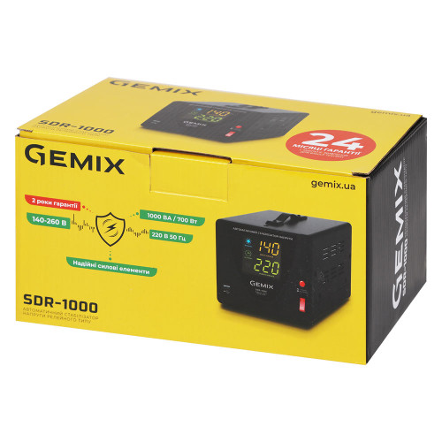 Стабілізатор напруги Gemix SDR-1000 ( 4018444 )