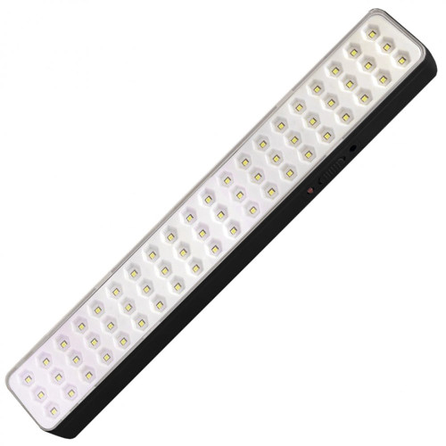 Ліхтар LED V-WATT Акумуляторний ONLINE 7W-BK (60LED) 7W, 3.7V, 400Lm, 2000mAH, ABS пластик, чорний ( 4018451 )