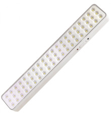 Ліхтар LED V-WATT Акумуляторний ONLINE 7W-WH (60LED) 7W, 3.7V, 400Lm, 2000mAH, ABS пластик, білий