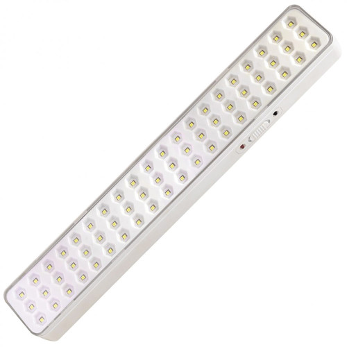 Ліхтар LED V-WATT Акумуляторний ONLINE 7W-WH (60LED) 7W, 3.7V, 400Lm, 2000mAH, ABS пластик, білий ( 4018452 )