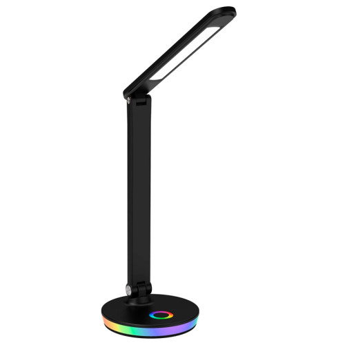Настільна лампа Goldlux 325044 Neptun Led 1x7W 4000K+RGB 450Lm IP20 BK ( 4018467 )