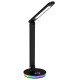 Настільна лампа Goldlux 325044 Neptun Led 1x7W 4000K+RGB 450Lm IP20 BK ( 4018467 )